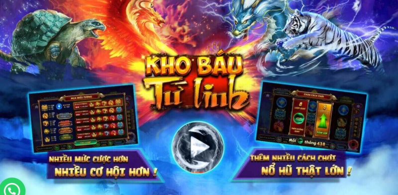 Giới thiệu về Nổ hũ Tứ Linh Sin88