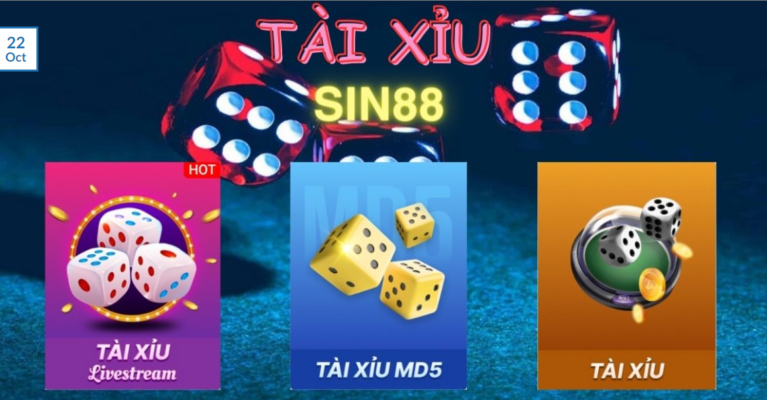 Tài xỉu online Sin88 - Siêu phẩm bom tấn với những ưu điểm vượt trội