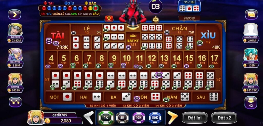 Sicbo Deadpool – Tựa Game Cá Cược Đầy Hấp Dẫn Tại Sin88